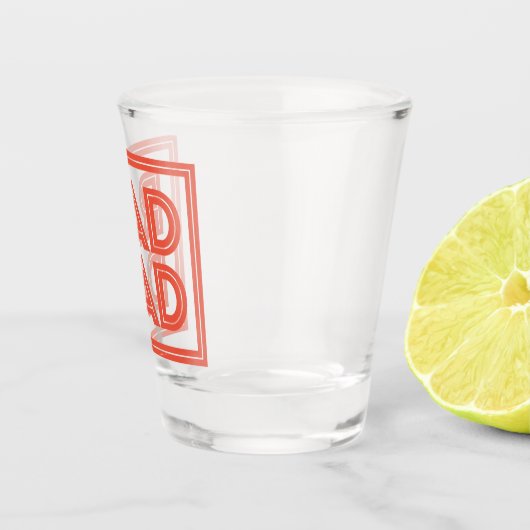 父の日 – 素晴らしいパパ ショットグラス (右)