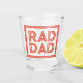 父の日 – 素晴らしいパパ ショットグラス (正面)