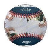 父の日/誕生日 – 子どもからパパ写真館 野球ボール (正面)