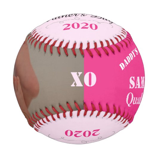 『父の日』 野球ボール (裏面)
