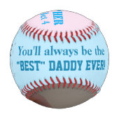 『父の日』 野球ボール (正面)