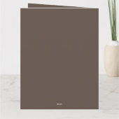 父の日，金ゴールドメダルの高シンプルさ， カード (裏面)