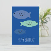 父の日 釣り 父 誕生日 カード (スタンド正面)