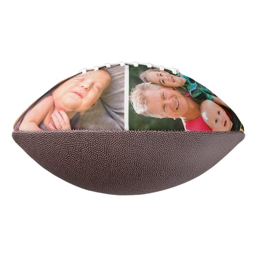 父の日、青い2枚の写真の名モダン前 アメリカンフットボール (回転90)