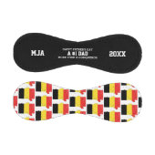 父の日#1ナンバー1パパベルギー国旗 野球ボール (パネル)