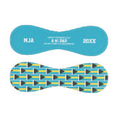 父の日#1番号1パパバハマ国旗 野球ボール (パネル)