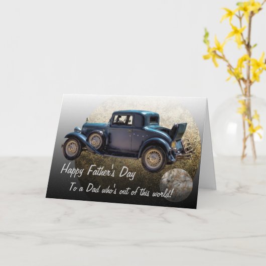 父の日#1 カード (黄色い花)