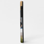 父の日!3枚の写真コラージュ ゴールドブルーのトレンド Case-Mate iPhoneケース (裏面/左)