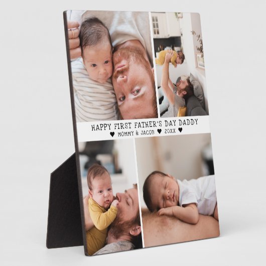 父の日 | 4フォトコラージュプラーク フォトプラーク (側面)