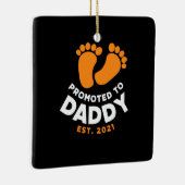 父の日 | Daddy 2021に昇格 セラミックオーナメント (右)