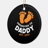 父の日 | Daddy 2021に昇格 セラミックオーナメント (左)