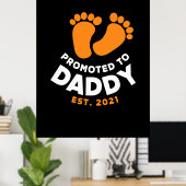 父の日 | Daddy 2021に昇格 ポスター (ホームオフィス)
