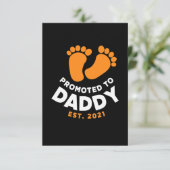 父の日 | Daddy 2021に昇格 出欠カード (スタンド正面)