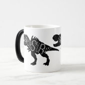 父の日- Daddysaurusの恐竜 モーフィングマグカップ (正面左)