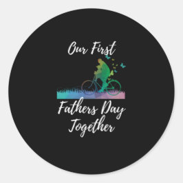 父の日 | Our First Fanteers Day Together ラウンドシール