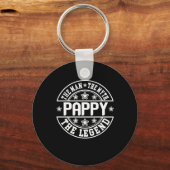 父の日 | Pappy伝説の男 キーホルダー (正面)