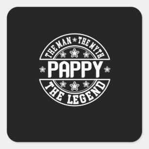 父の日   Pappy伝説の男 スクエアシール