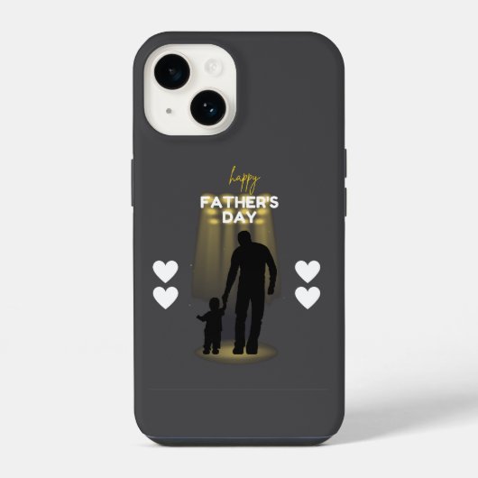 父の日 Phone Case iPhoneケース (裏面)