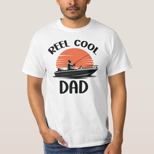 父の日 Reel Cool Dad Tシャツ (正面)