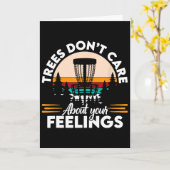 父の日 Trees Do Not Care About Your Feelings  カード (黄色い花)