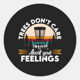 父の日 Trees Do Not Care About Your Feelings ラウンドシール