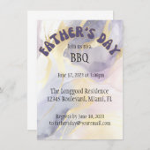 父の日BBQ招待状 招待状 (正面/裏面)