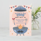 父の日BBQ招待状 招待状 (スタンド正面)