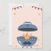 父の日BBQ招待状 招待状 (裏面)