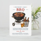 父の日BBQ&ビールパーティーのご招待 招待状 (スタンド正面)