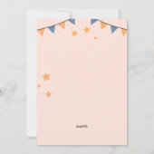 父の日BBQ 招待状 (裏面)