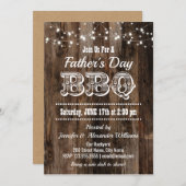 父の日BBQ 招待状 (正面/裏面)
