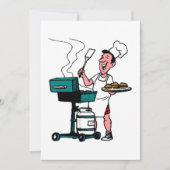 **父の日BBQ**招待状 招待状 (正面)