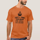 父の日BBQ Tシャツ (正面)