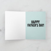 父の日CAT LOUIS WAINグリーティングカード カード (内部)