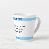 父の日I引用文1コーヒーマグ カフェラテマグ (右アングル)