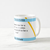 父の日I引用文5コーヒーマグ コーヒーマグカップ (正面右)