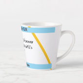 父の日I引用文6コーヒーマグ カフェラテマグ (右)