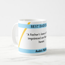 父の日I引用文6コーヒーマグ コーヒーマグカップ