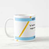 父の日I引用文6コーヒーマグ コーヒーマグカップ (左)