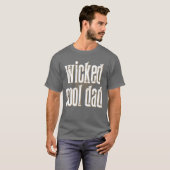 父の日inc邪悪なクールパパヴィンテージ tシャツ (正面フル)