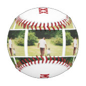 父の日MVP My Side カスタム PHOTO 野球ボール (裏面)