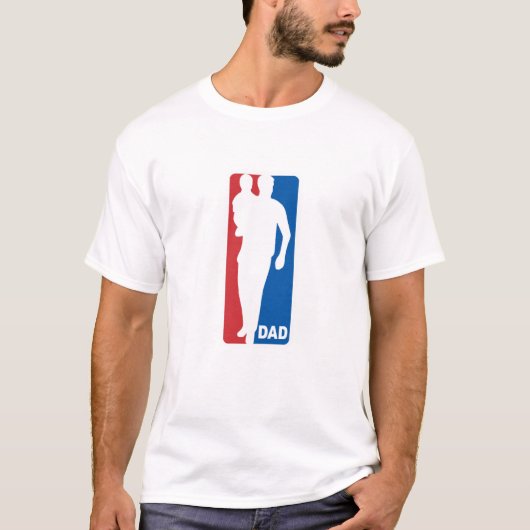 父の日NBAの版のためのTシャツ Tシャツ (正面)