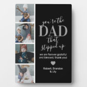 父の日Stepdad写真プラーク フォトプラーク (正面)