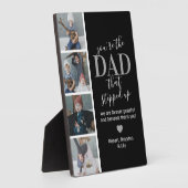 父の日Stepdad写真プラーク フォトプラーク (側面)