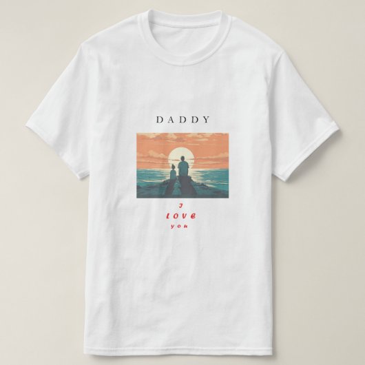 父の日Tシャツ Tシャツ (デザイン正面)