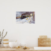 父の時間とトレーニングヴィンテージ新年 ポスター (キッチン)