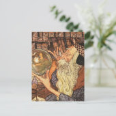 父の時間ヴィンテージの新年 シーズンポストカード (スタンド正面)