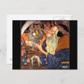 父の時間ヴィンテージはがき ポストカード (正面/裏面)