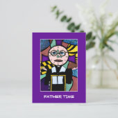 父の時間 – タイムピース ポストカード (スタンド正面)