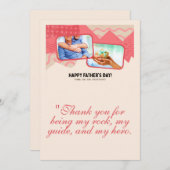 父の最後の挨拶カード 招待状 (正面/裏面)